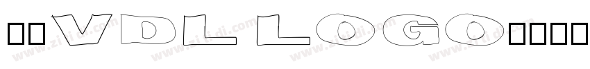 方正VDL LOGO超粗黑字体转换